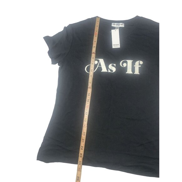 Sub_Urban Riot Women's "As If" Graphic T-Shirt‎ - Size S Black - Picture 4 of 10
